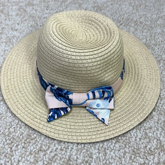 Tommy Bahama Floral One-Piece Swimsuit with Hat